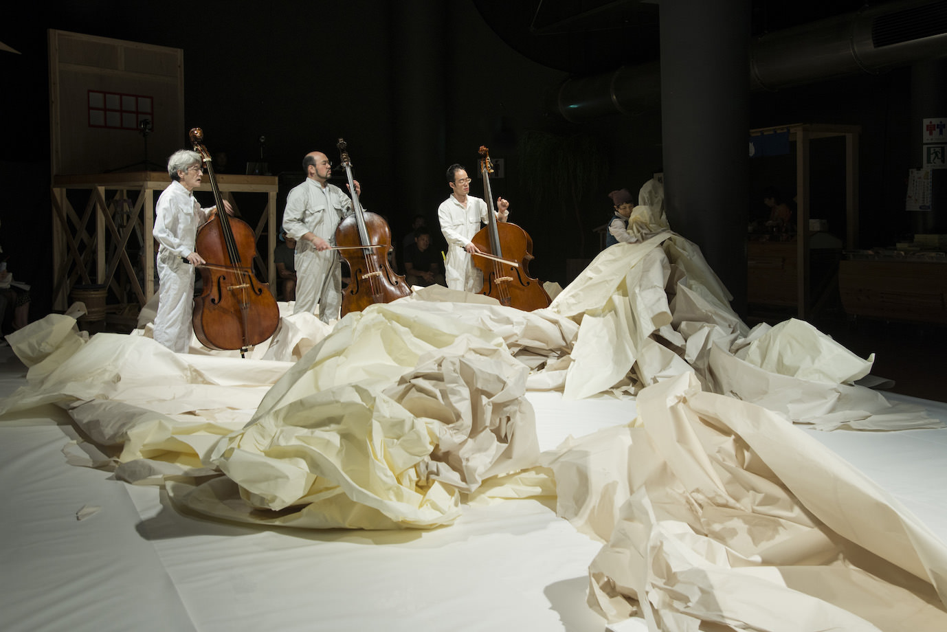 オープン・スクエア・プロジェクト2015関連企画「そのメロディに会いに行く、リズムにぶつかる、ハーモニーを触る」アサヒ・アートスクエア、2015年7月20日