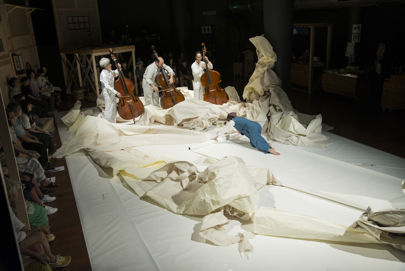 オープン・スクエア・プロジェクト2015関連企画「そのメロディに会いに行く、リズムにぶつかる、ハーモニーを触る」アサヒ・アートスクエア、2015年7月20日