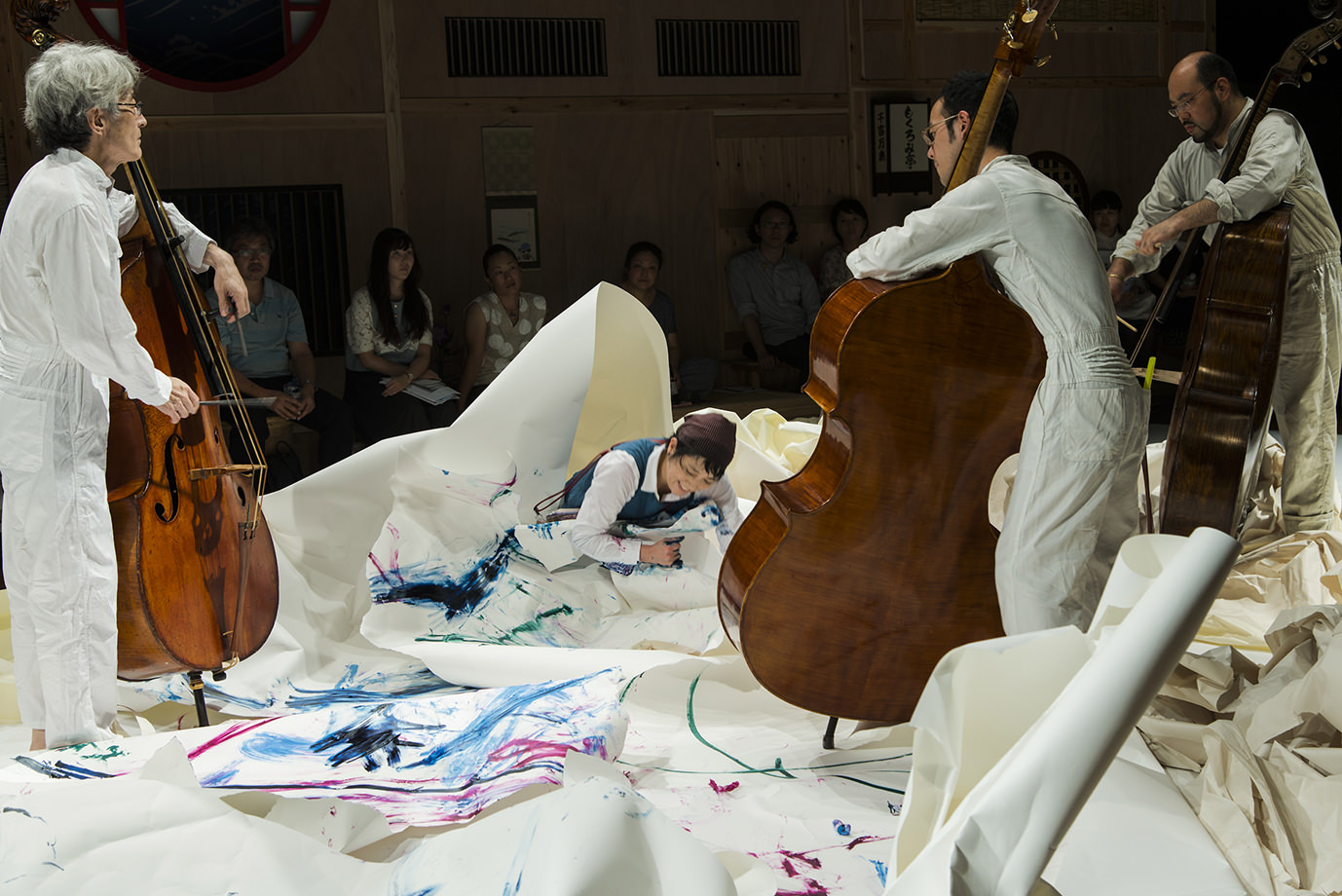 オープン・スクエア・プロジェクト2015関連企画「そのメロディに会いに行く、リズムにぶつかる、ハーモニーを触る」アサヒ・アートスクエア、2015年7月20日